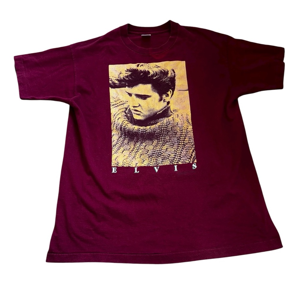 Vintage Single Stitch Elvis Presley Fruit of the Loom Tee